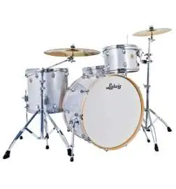 Ludwig Continental 26 4 PC Shell Set Silver Sparkle