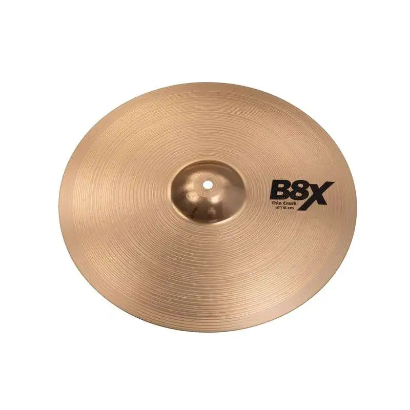 Sabian B8X Thin Crash 16", Natural Sabian B8X Thin Crash 16", Natural
