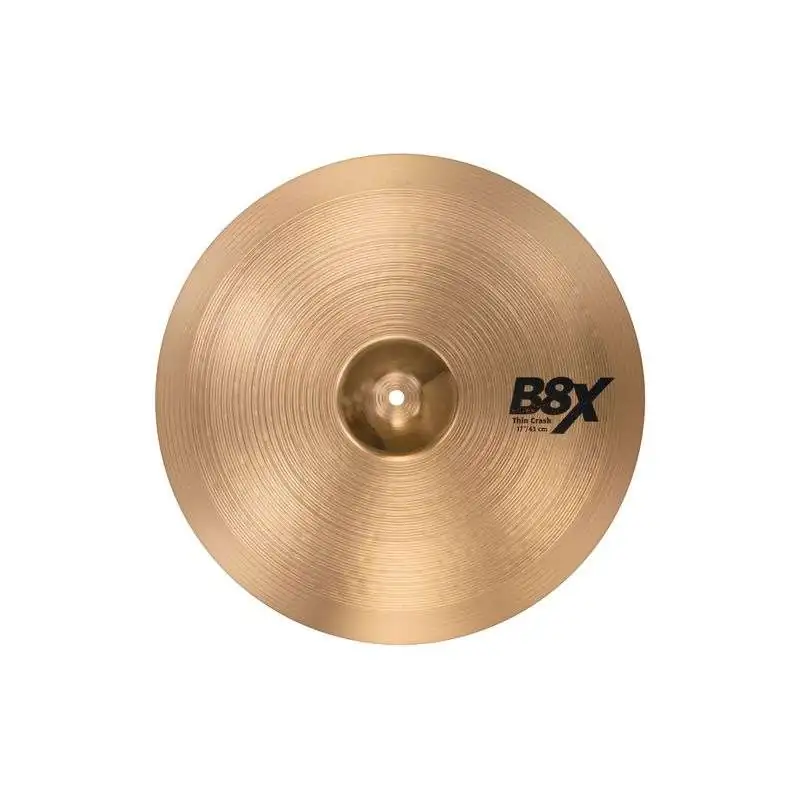 Sabian B8X Thin Crash 17", Natural Sabian B8X Thin Crash 17", Natural