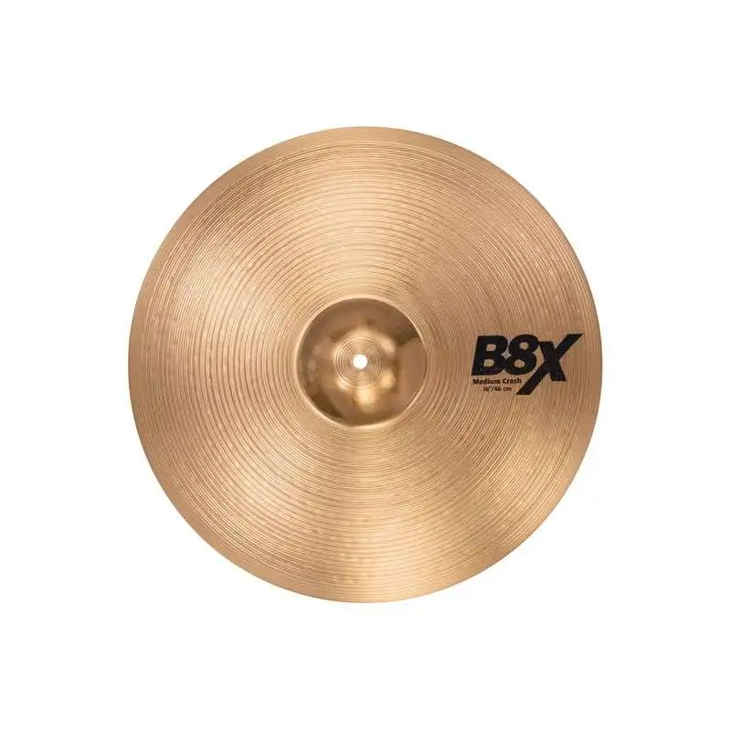 Sabian B8X Medium Crash 18", Natural Sabian B8X Medium Crash 18", Natural