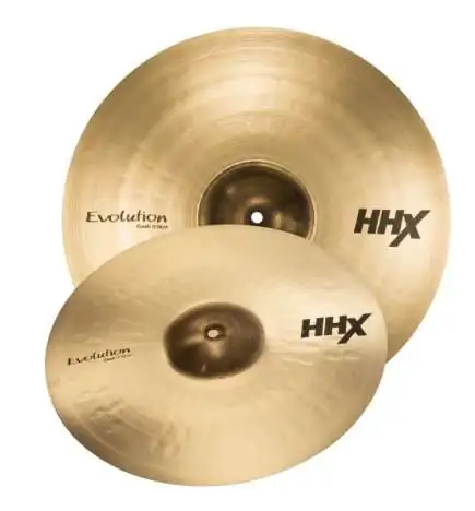 Sabian HHX Evolution Crash Pack 17 19