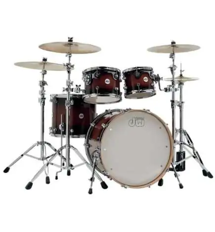DW Design Shell-Set Rock Tobacco Burst