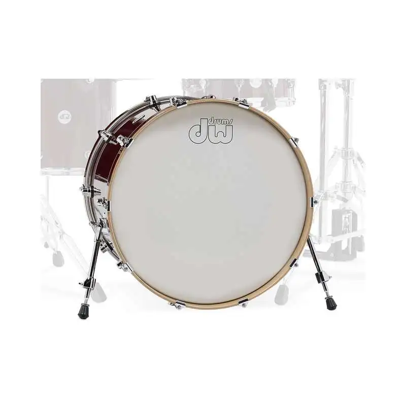 DW Bombo Design 22"x18", Cereja Machado DW Bombo Design 22"x18", Cereja Machado