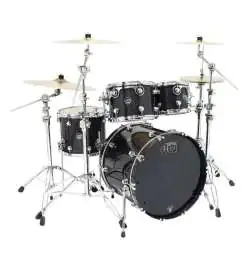 DW Performance Shell Set Rock Ebony Stain Laquer