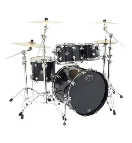 DW Bateria Performance ShellSet Stage , Lacquer, Ebony Stain
