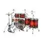 Mapex Saturn Evolution Limited Edition Shell Set Maple Burl Blaze