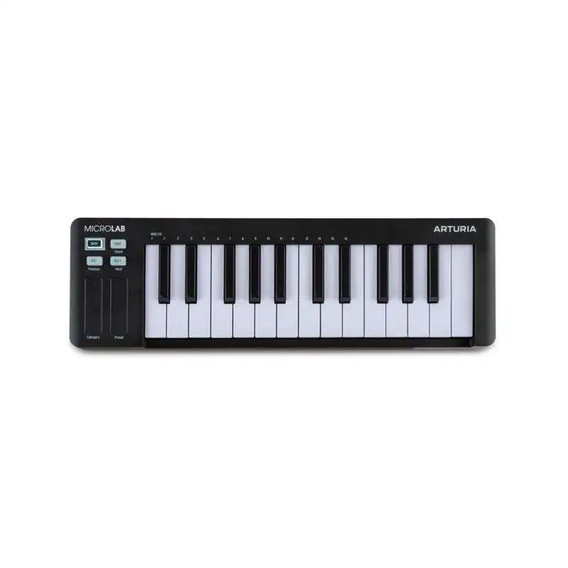 Arturia MicroLab Mk3 Black clavier midi