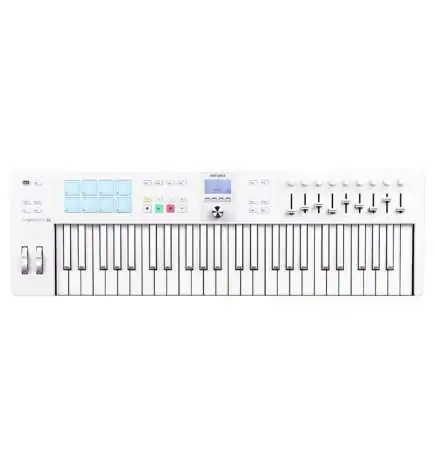 Arturia KeyLab Essential 49 Mk3 Alpine White Tastiera midi