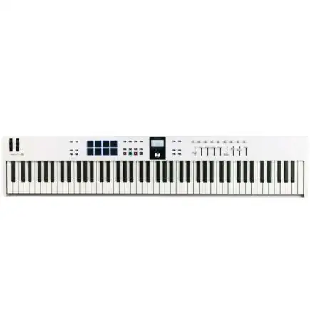 Arturia KeyLab Essential 88 Mk3 White clavier midi