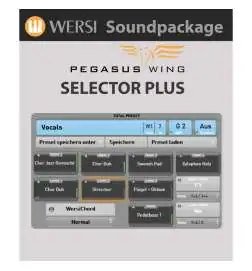 Wersi Selector Plus voor Pegasus Wing
