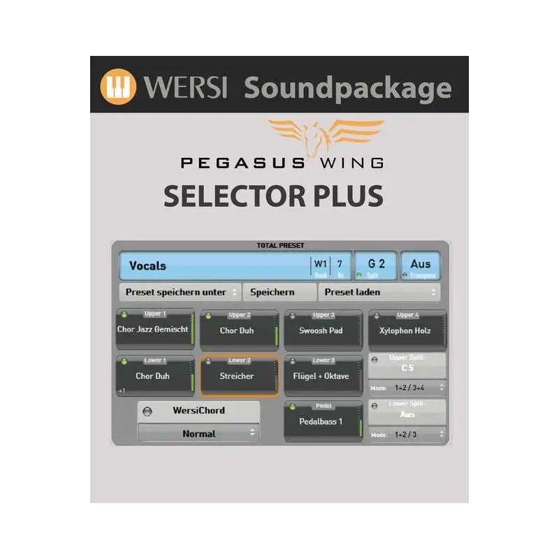 Wersi Selector Plus para Pegasus Wing