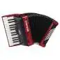 Hohner Bravo II 48 red silent key fisarmonica acustica Hohner Bravo II 48 red silent key fisarmonica acustica