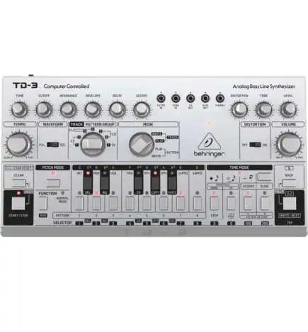 Behringer TD-3 (Silver) Synthétiseur
