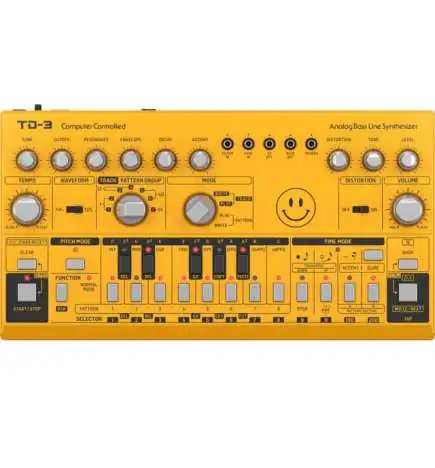 Behringer TD-3 (Acid Yellow) Synthétiseur