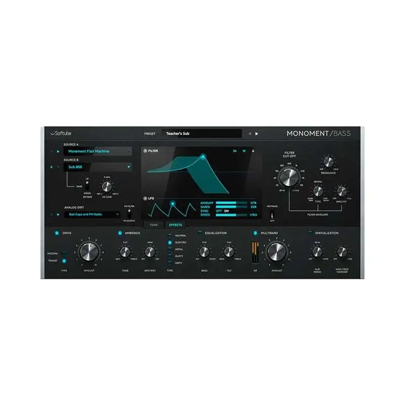 Softube Monoment Bass VST license code