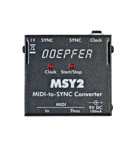 Doepfer MSY 2 Midi to Sync Interface