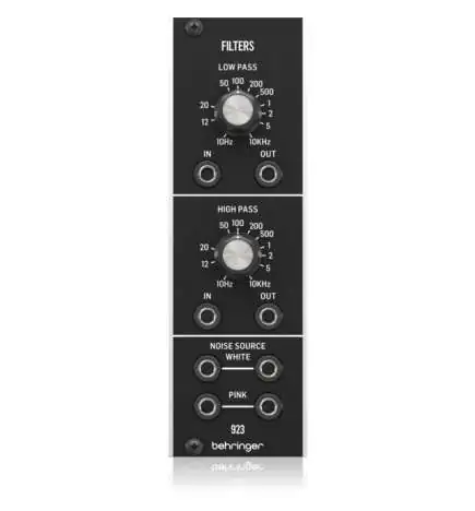 Behringer 923 Filters Noise Synth Filter Modules