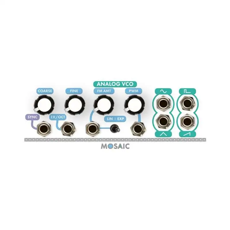 Mosaic Analog VCO white