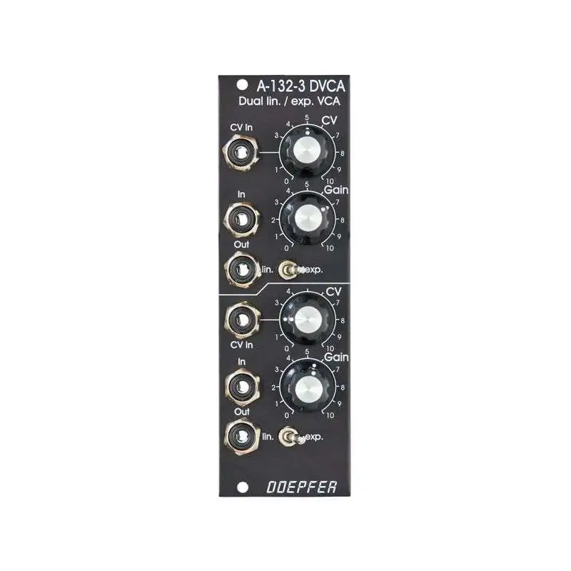Doepfer A-132-3V Dual linear / exponential VCA Vintage Edition Doepfer A-132-3V Dual linear / exponential VCA Vintage Edition