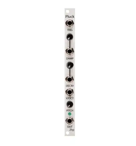 2hp Pluck Synth Modulo