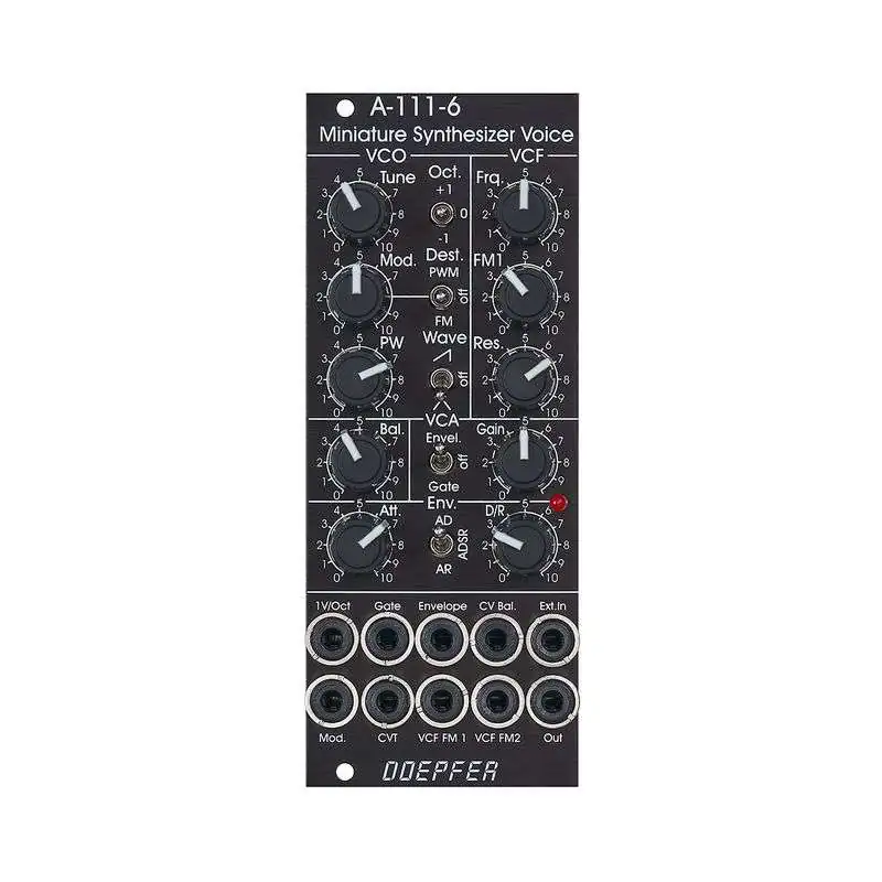 Doepfer A-111-6V Mini Synthesizer Vintage (Black) Synth Module