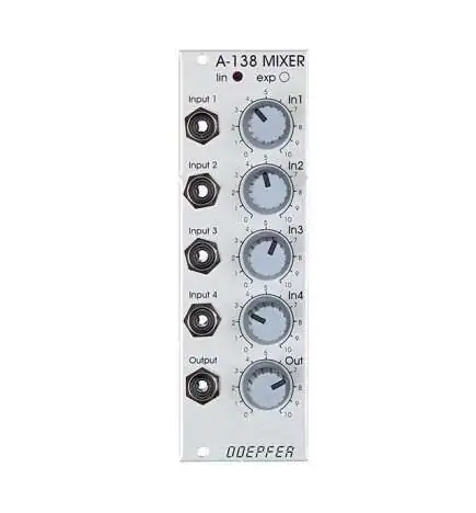 Doepfer A-138B module Mixer logarithmique