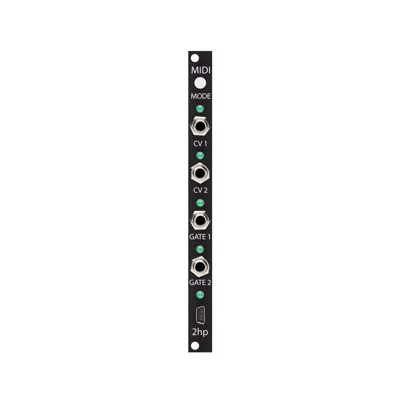 2hp MIDI Black