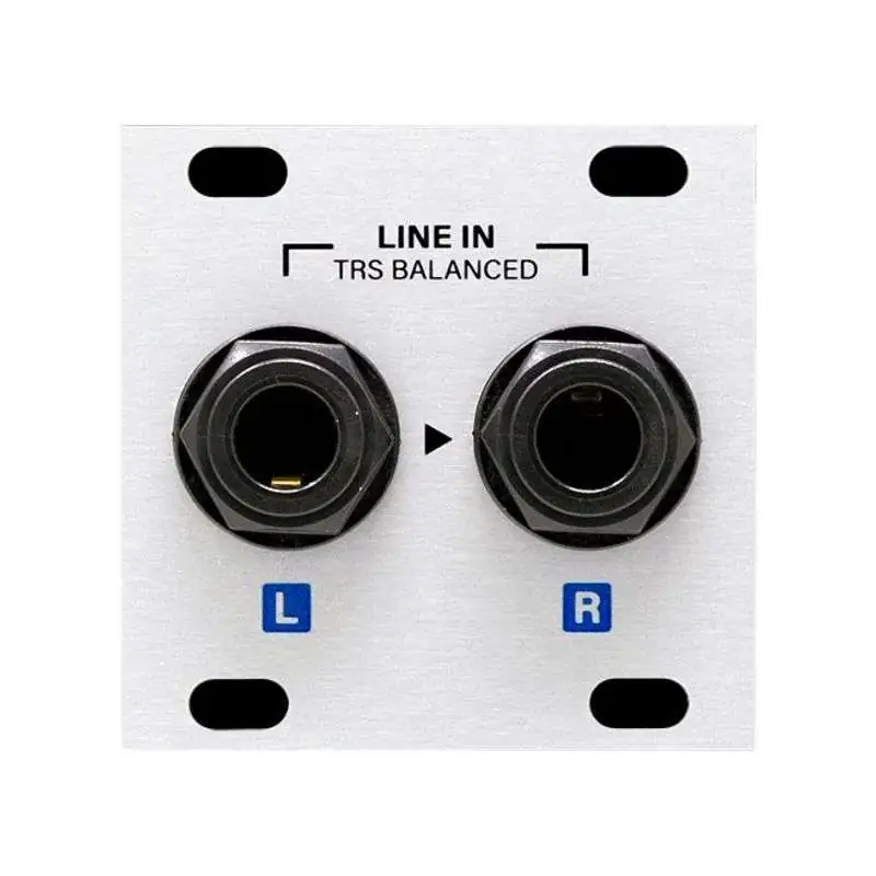 Intellijel 1U Stereo Line In Jacks