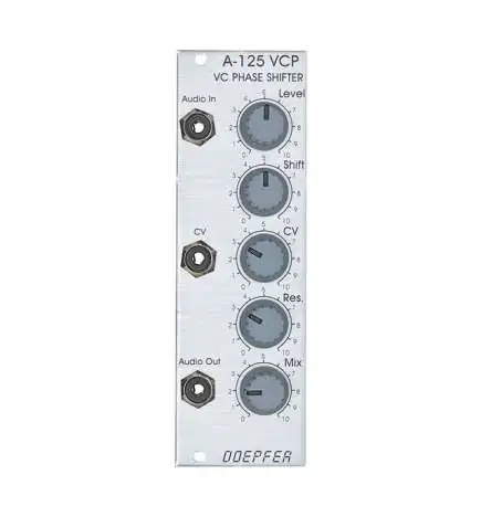 Doepfer A-125 Voltage Controlled Phaser Effect modular synthesizer