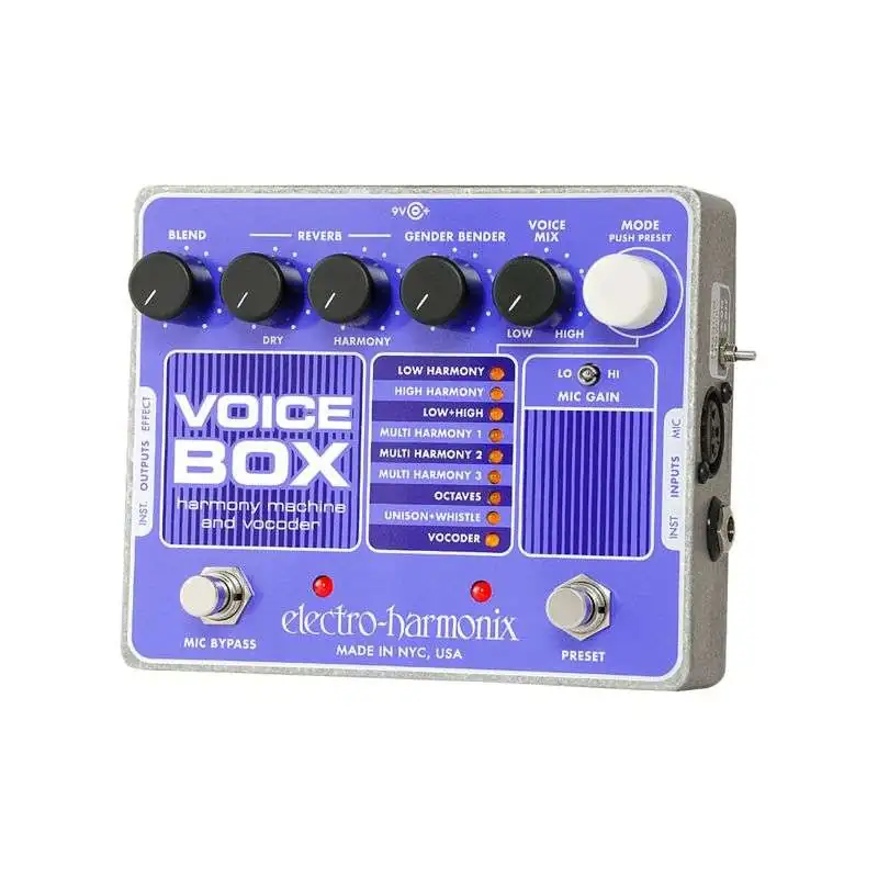 Electro Harmonix Voice Box Vocoder Guitar Effec ts Pedal