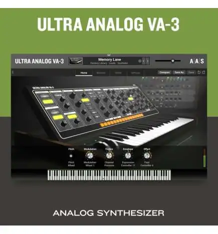 Applied Acoustic Systems Ultra Analog VA-3 UPG (License Code) VST Licenza