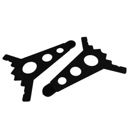 Intellijel 7U Joiner Plates grey (Pair)