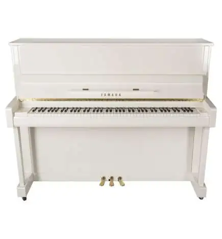 Yamaha B3E PWH Piano 121cm wit poliert
