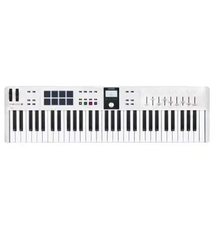 Arturia KeyLab Essential 61 Mk3 White clavier midi