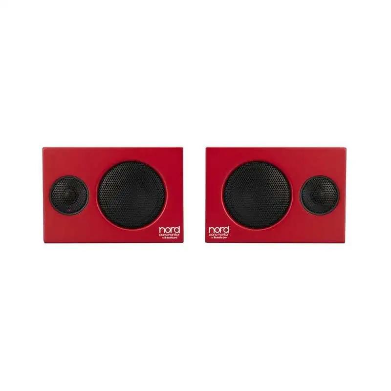 Clavia Piano Monitors V2 & Brackets (Red)