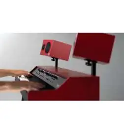 Clavia Piano Monitors V2 Brackets (Red)