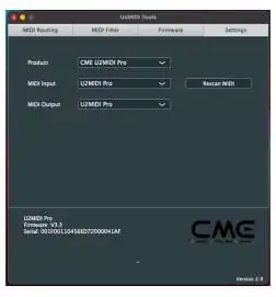 CME U2MIDI Pro