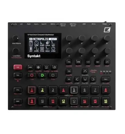 Elektron Syntakt drumcomputer