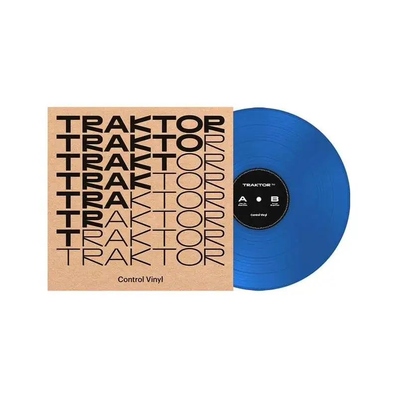 Native Instruments TRAKTOR Control Vinyl MK2 2024 Edition, blue