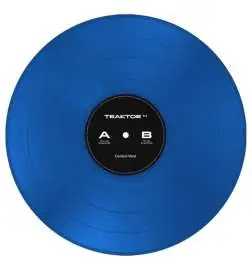 Native Instruments TRAKTOR Control Vinyl MK2 2024 Edition, blue