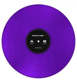 Native Instruments TRAKTOR Control Vinyl MK2 2024 Edition, purple