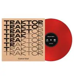 Native Instruments TRAKTOR Control Vinyl MK2 2024 Edition, red