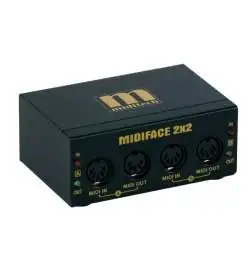 Miditech MIDIFACE 2x2 Interface-USB MIDI