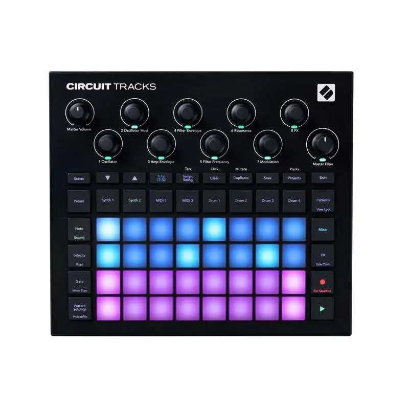 Novation Circuit Tracks drum machine