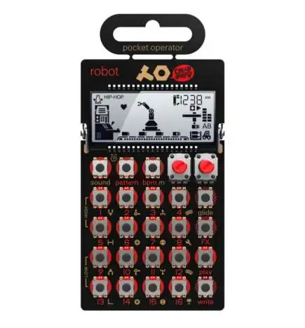 Teenage Engineering PO-28 robot Synth