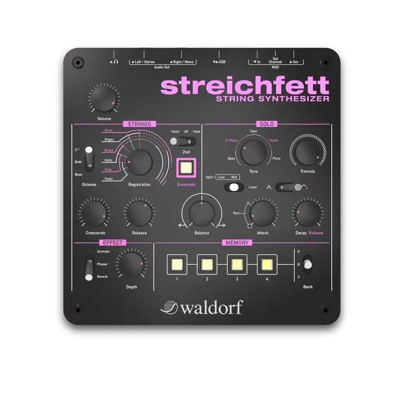 Waldorf Streichfett Synthesizer