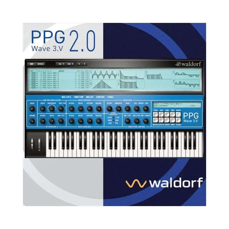 Waldorf PPG Wave 3.V - Version 2.0 Update License Code
