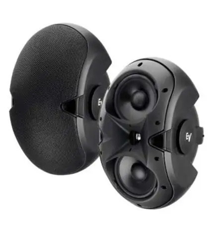 Electro Voice EVID 6.2T (100 Volt Version) Passiv Box, schwarz