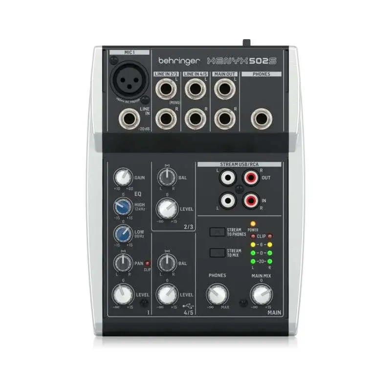 Behringer XENYX 502S Mixer analogico