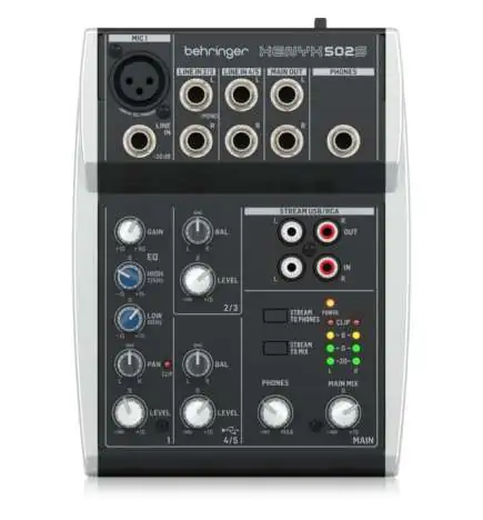 Behringer XENYX 502S Table de mixage analogique
